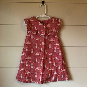 Copper Key Spring Bunny Dress Girls 4T